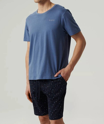 Піжама чоловіча  NMP-385 Atlantic,- темно-синій