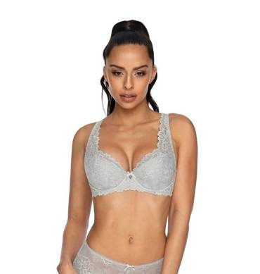 Бюстгальтер ущільнений M-053/22 Carmela Mat, - світло-сірий