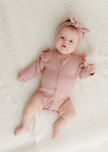 Дитяче боді на кнопочках Basic Koala, - рожевий