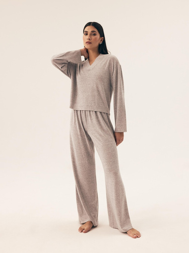 Піжама жіноча 42024 Fudge Henderson, - світло-сірий