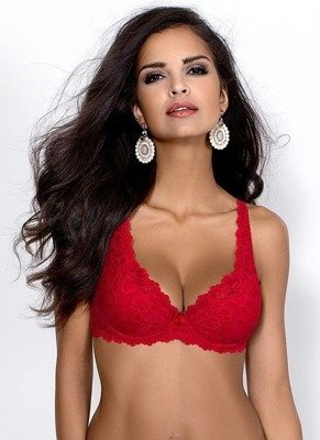 Бюстгальтер ущільнений M 053/22 Carmela Mat, - червоний
