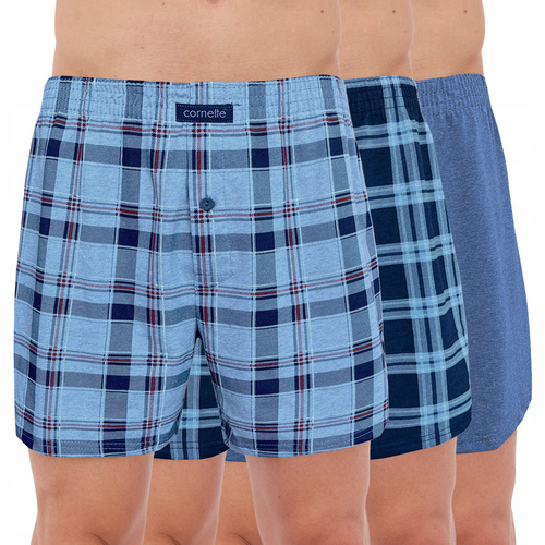 Чоловічі боксери Cornette 945/06 – набір 3 шт., 100% бавовна