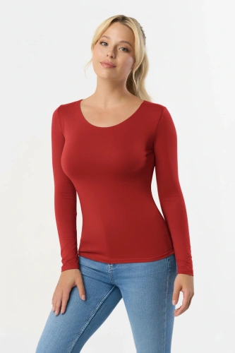 Кофта жіноча Manati довгий рукав Babell, - червоний