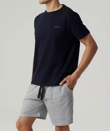 Atlantic NMP-381 чоловіча літня піжама бавовна peach effect