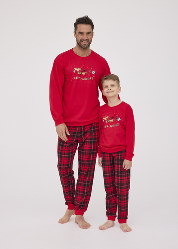 Піжама для хлопчика  593/156 966/156 Celebrate Cornette, - червоний