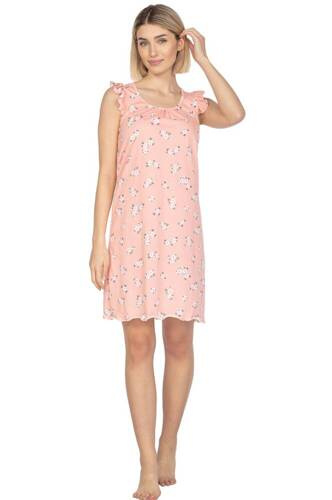 Нічна сорочка жіноча 126 короткий рукав Regina, - абрикосовий