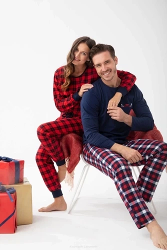 Піжама чоловіча 805 Luna, - темно-синій