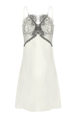 Beatrice Halka satynowa koszulka damska DKaren - ecri