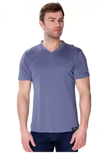 Футболка чоловіча 6087 t-shirt Caro James Bradley, - графітний