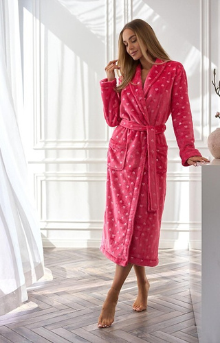 Жіночий довгий халат Cora 2552 L&L – комфорт та елегантність