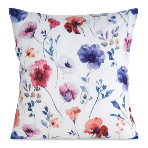 Декоративна наволочка 45x45 Mink 38 Eurofirany велюр квіти