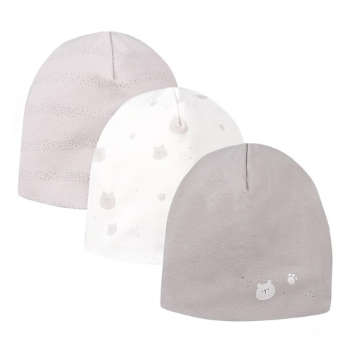 Шапочка для немовлят Pepite Eevi, - бежевий\ведмедик