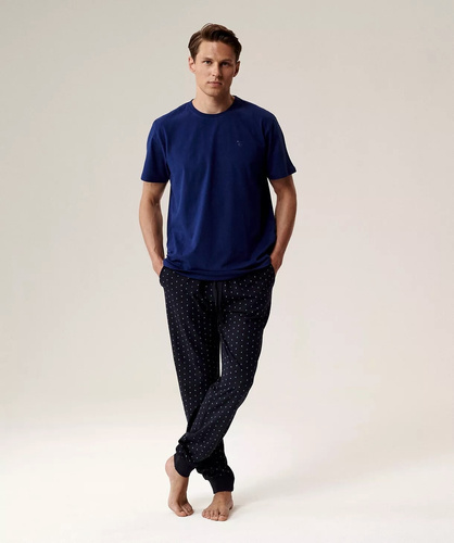 Піжама чоловіча  NMP-388   Atlantic,- блакитний