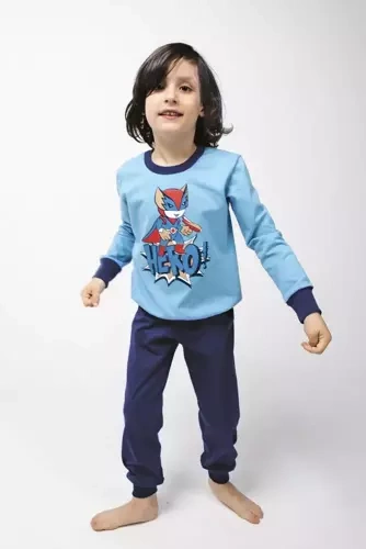 Піжама для хлопчика Remek Italian Fashion, - блакитний