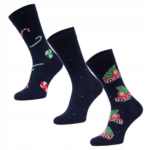 Подарунковий комплект шкарпеток A56 Premium A'3 Cornette, - темно-синій