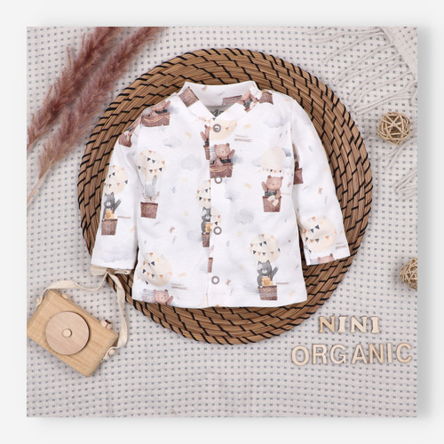 Nini Кофточка для Немовляти Balloon Friends 100% Органічна Бавовна, Польща