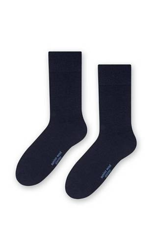 Шкарпетки чоловічі з вовни мериноса Art.130 Wool Steven, - 003 темно-синій