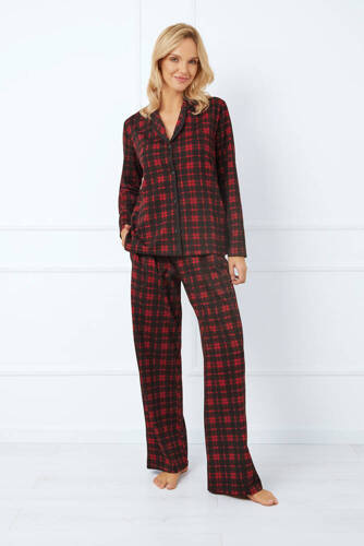 Піжама жіноча Nicola Italian Fashion ,- червоний/принт