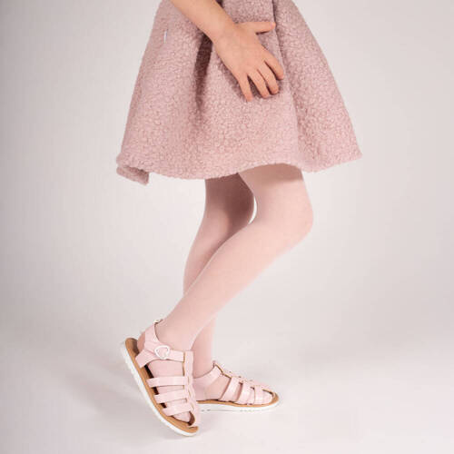 Дитячі гладкі колготки  20 den 141702 Nicol - рожевий