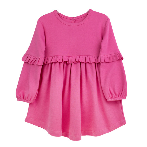 141972 Nicol – рожевий бавовняна сукня