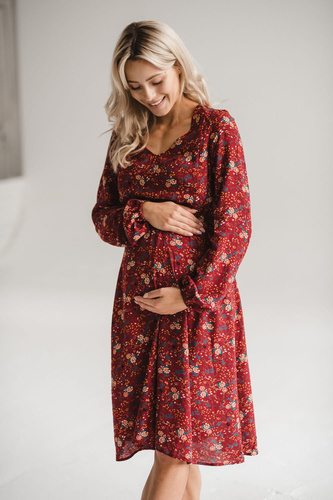 Сукня для вагітних і годування Lovely Dress Midi Milk&Love