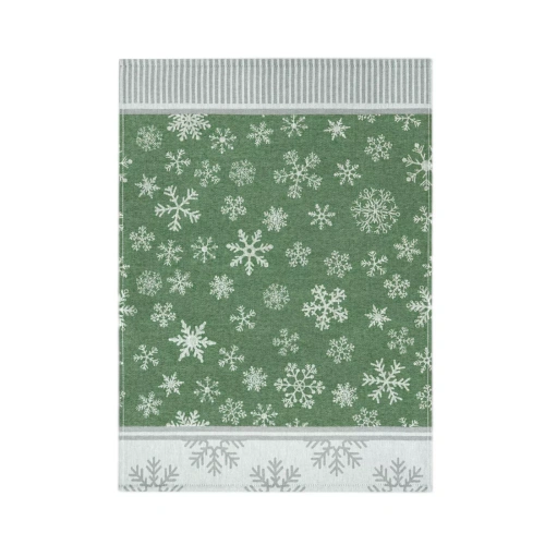 Кухонна серветка Snow Zwoltex зелена 50x60 см, 100% бавовна Ultrasoft 200 г/м²
