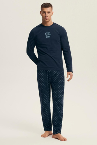 Чоловіча піжамa  Core 43478 Lush Henderson, - блакитний