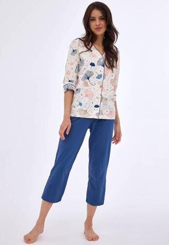 Піжама жіноча 842/394 Tess Cornette, - екрю