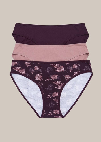 Набір трусиків жіночих 3шт. 36508-K066 MI-MI A'3 Henderson  - multicolor