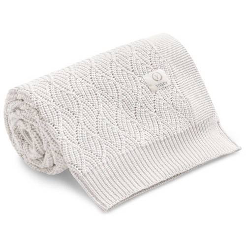 Бамбуковий пледик дитячий Como YOSOY, - white pearl