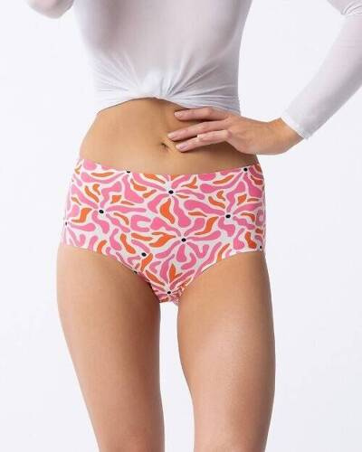 Трусики-максі безшовні Lollipop Maxi Julimex, - рожевий