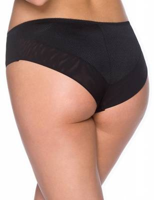 3139 Жіночі трусики Lupoline ,- чорний