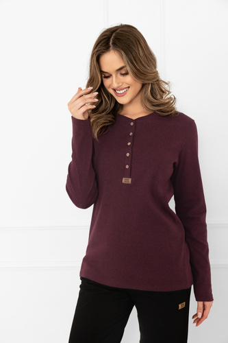 Блузка Gordo Italian Fashion – жіноча бавовняна класична блузка з довгим рукавом