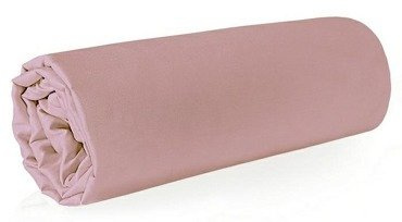 Простирадло без резинки Nova Сатинова бавовна Eurofirany, - пудрово-рожевий