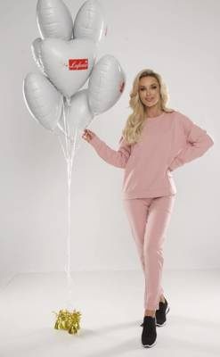 633 Classic Жіночий спортивний костюм Forex,- рожевий