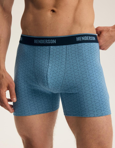 Чоловічі боксерки Henderson 44513 Brex 2-Pack бавовняні з широкою гумкою та логотипом