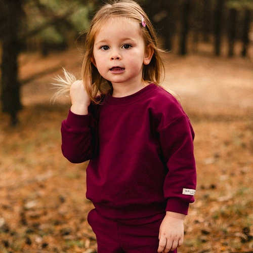 Дитяча кофта oversize Simply Comfy Eevi – 100% бавовна, бежевий колір