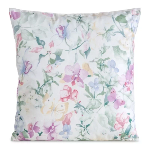 Декоративна наволочка 45x45 Mink 29 Eurofirany велюр квіти