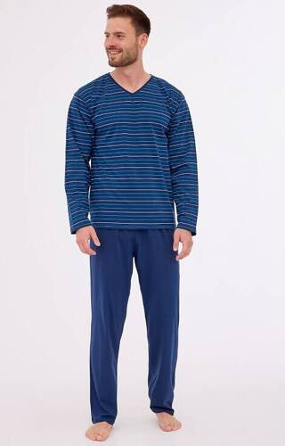 Піжама чоловіча 138/43  Cornette, - темно-синій