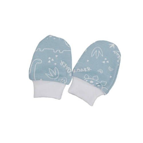 Дитячі рукавички-недрапки Dino Martex, - м'ятний