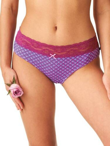 Набір жіночих трусиків 2 шт. LPC 529 А'2 Key, - фіолетовий/вересовий