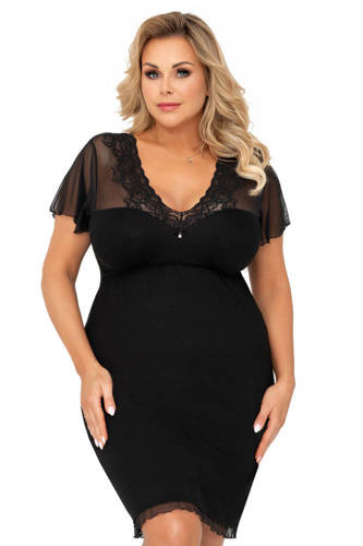 Нічна сорочка Ivana Plus  Donna - чорний