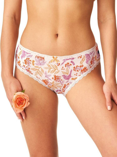 Набір жіночих трусиків 2 шт.LPC 785 A'2 Key, - бордовий/бежевий