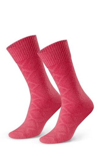 Шерстяні шкарпетки жіночі ART.093 Romby Steven, - 039 яскраво-рожевий