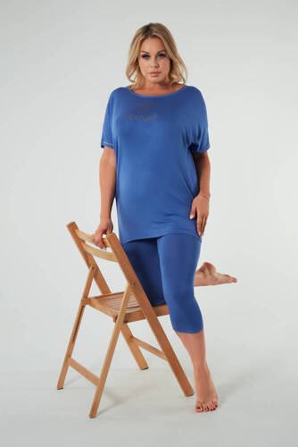 Жіноча піжама Natura Italian Fashion, - блакитний