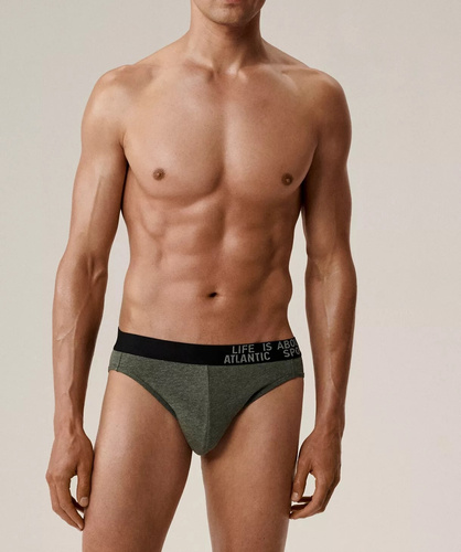 Чоловічі сліпи Atlantic 3MP-209/25 – 3-пак, бавовняні, комфортні