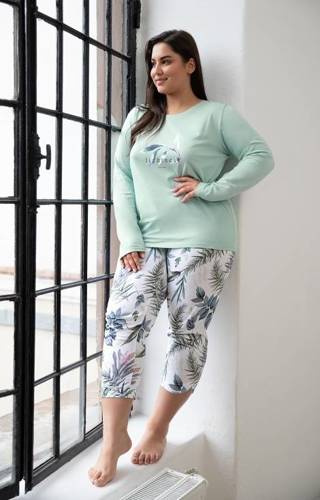 Піжама жіноча Ariana 3016 Taro, - м'ятний