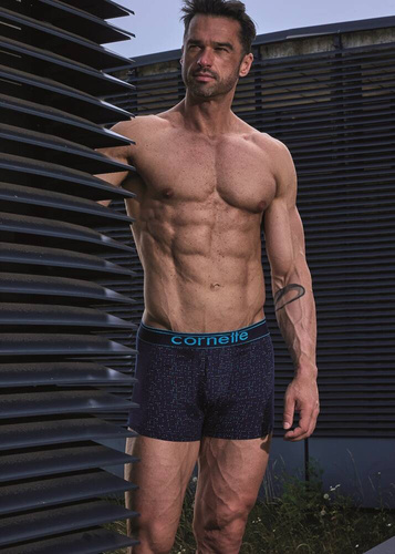 Труси боксерки чоловічі 508/150 High Emotion Cornette, - темно-синій