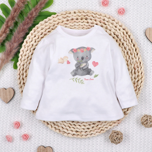 Nini Блузка для Немовляти Sweet Koala 100% Органічна Бавовна, Польща