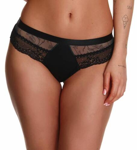 2413 Жіночі трусики Lupoline – зелено-чорний